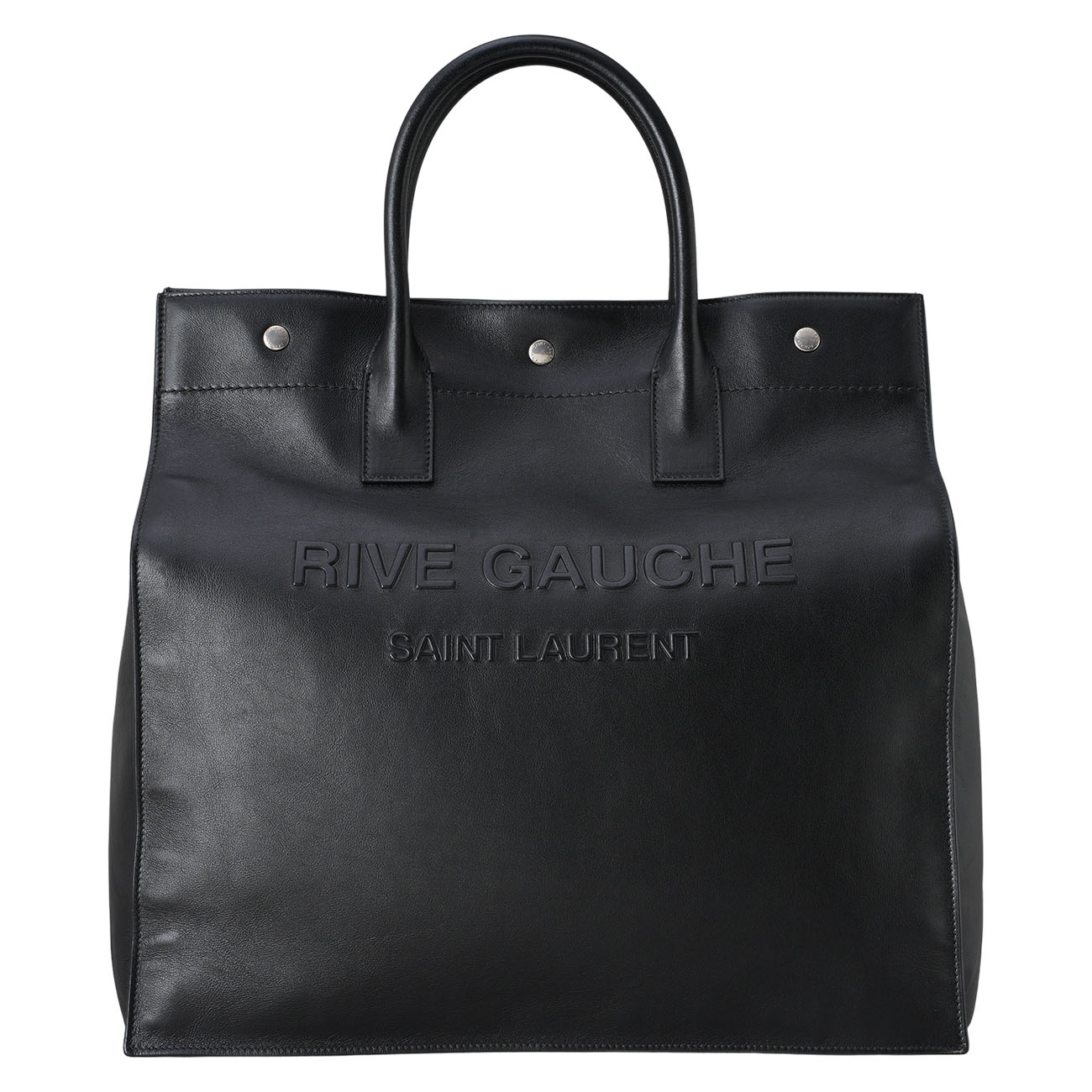 YVES SAINT LAURENT(USED)생로랑 663970 리브고쉬 레더 토트백